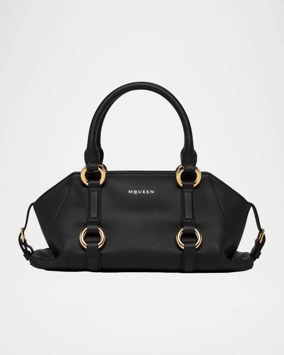 Farringdon Small Elongated Calf Leather Shoulder Bag